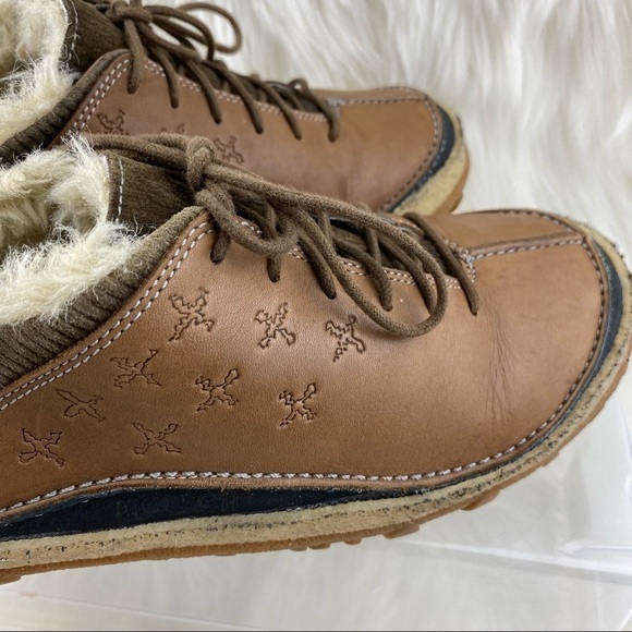 MERRELL LEATHER HIKING OXFORDS COMFORT SHOES SIZE 10 - Picture 5 of 12